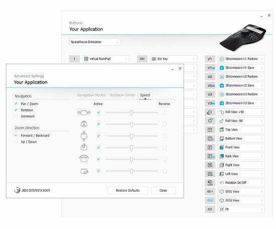 3dconnexion-spacemouse_enterprise_macros-instellen Macro's instellen