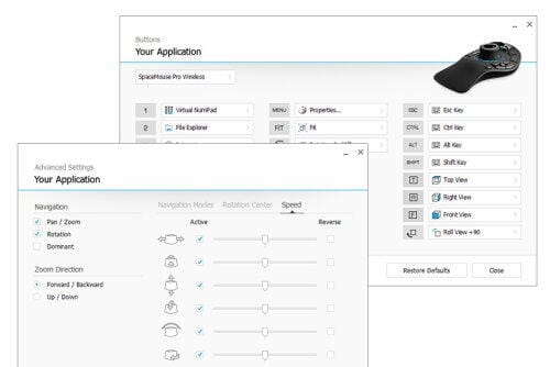 3dconnexion-spacemouse_pro-3DxWare_10 3DxWare 10