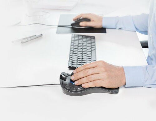 3dconnexion-spacemouse_pro-ergonomics Optimale ergonomie