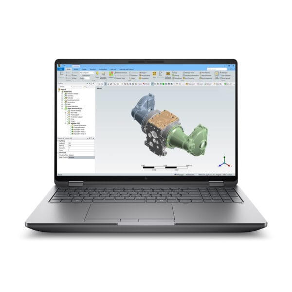 HP ZBook Fury G1i 16 Simulatie & Data Analyse