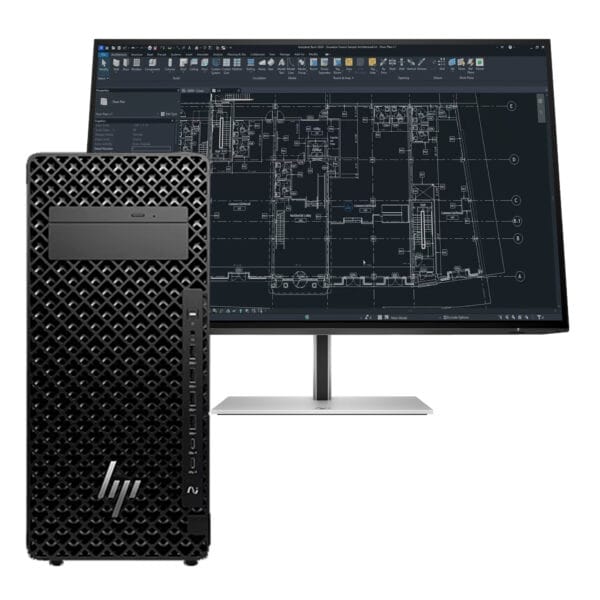 HP Z2 G1i Workstation - Revit, Inventor en Civil 3D