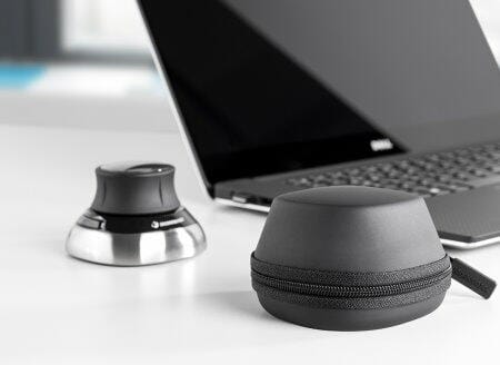 SpaceMouse-Compact-wireless-cary-case Inclusief handige draagtas