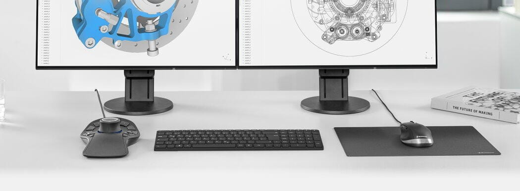 3DConnexion - CAD- en 3D Muis in één bundel