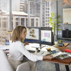 Maak je werkplek compleet met HP monitoren